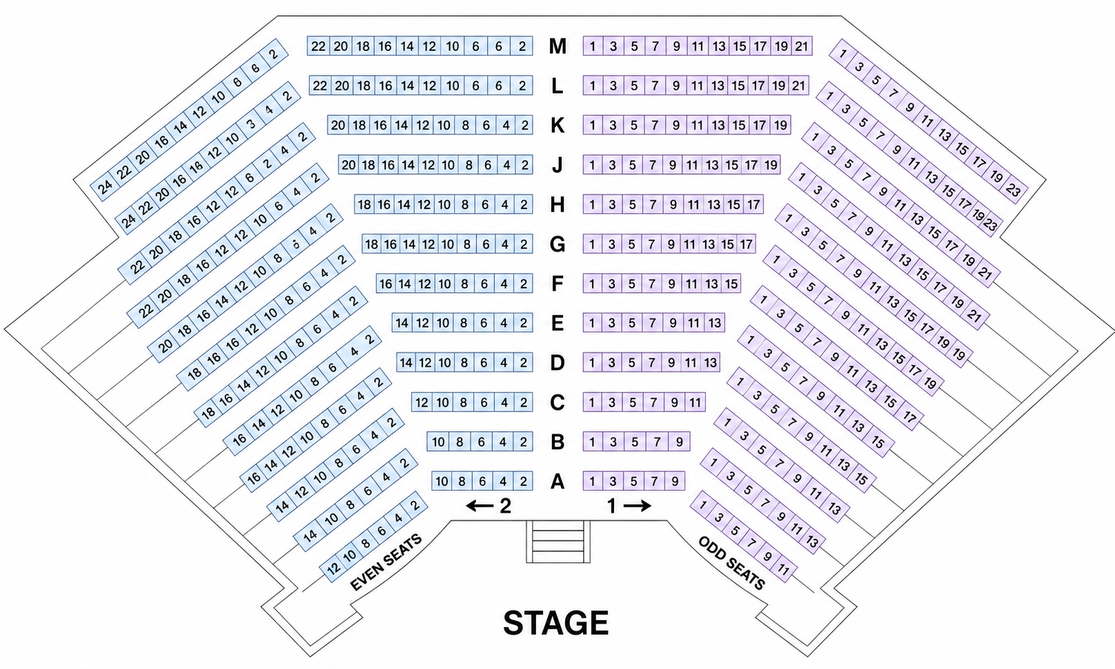 Pinecrest Gardens Banyan Bowl Theater seating chart