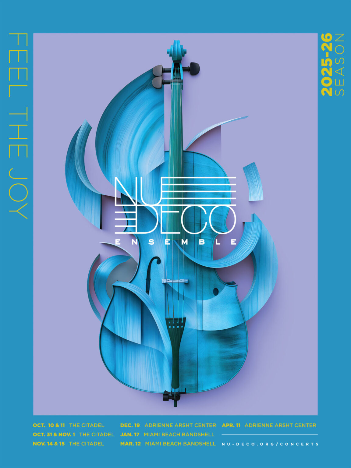 NDE Poster 9x12 FINAL 072825 1 | Nu Deco Ensemble - A virtuosic and eclectic orchestra that creates genre-bending and collaborative musical experiences